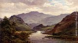 The River Colwyn, North Wales by Alfred de Breanski Snr